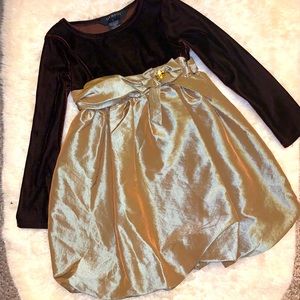 George Brown Top/Golden Girls Holiday Dress Size 6